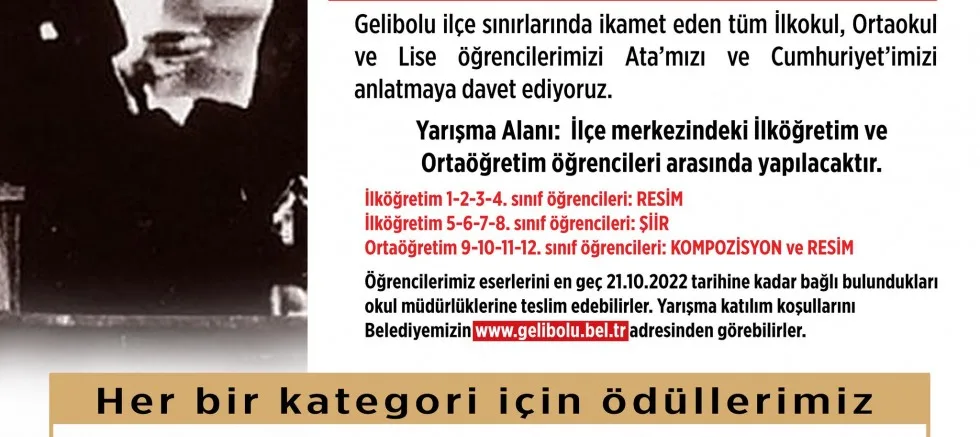 Belediyeden Ödüllü Yarışma Duyurusu