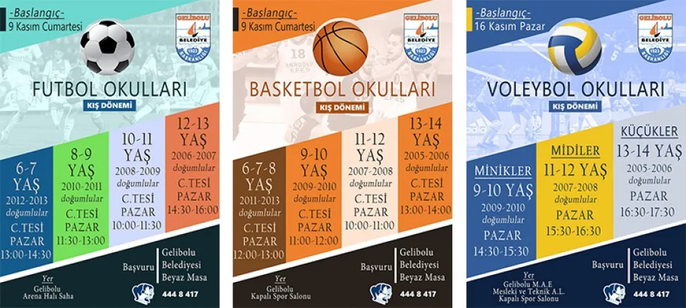 Belediyenin Kış Spor Okulları Açılıyor