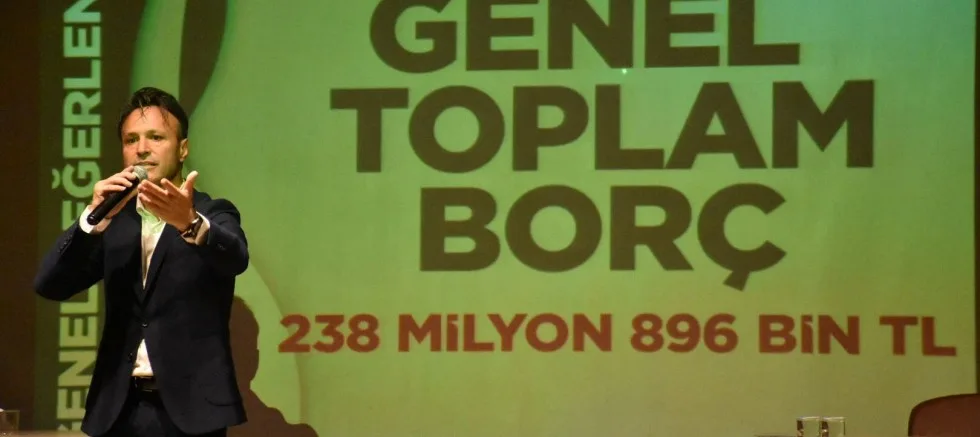 Borç 239 Milyon, Nakit Para 203 Bin TL!