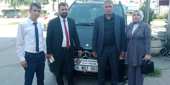 Büyük Turan Devletleri Tekirdağ Heyetinden Yavaş’a Ziyaret