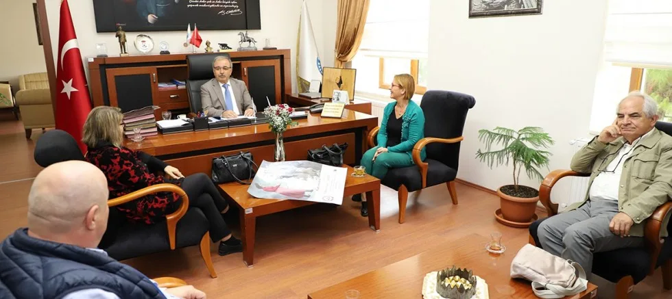 Çağdaş Eğitim Kooperatifinden Başkan Özacar’a Ziyaret