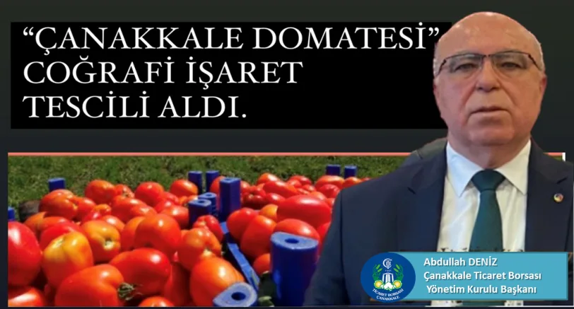 Çanakkale Domatesi Coğrafi İşaret Tescili Aldı