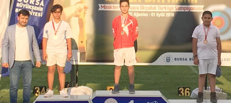 Çerçi, Türkiye 2’ncisi Oldu
