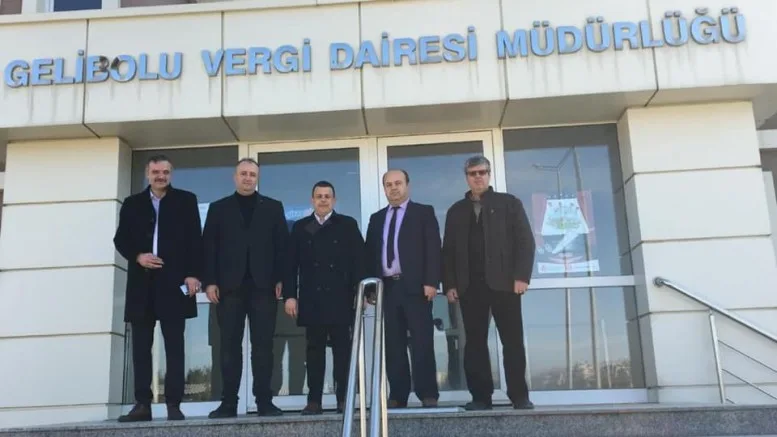ÇETİN’DEN VERGİ DAİRESİNE ZİYARET