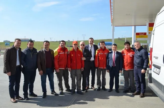 ÇETİN ZİYARETLERİNE DEVAM EDİYOR