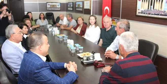 CHP’den Ticaret  Odası’na ziyaret
