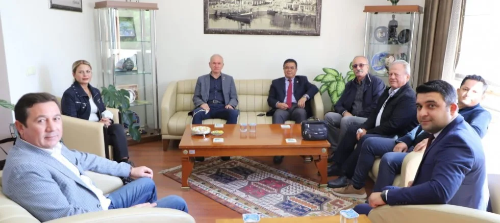 CHP İl Yönetiminden Belediyeye Ziyaret