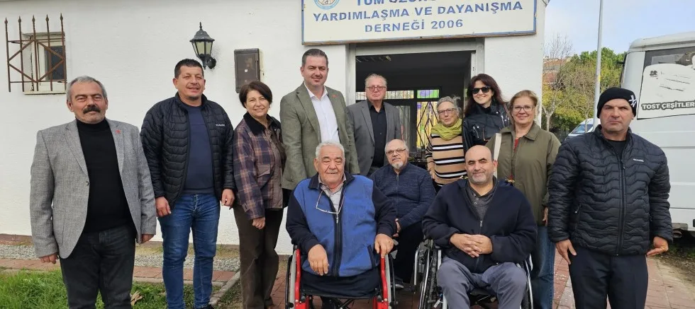 CHP İlçe Başkanlığı’ndan Engelliler Günü Ziyareti