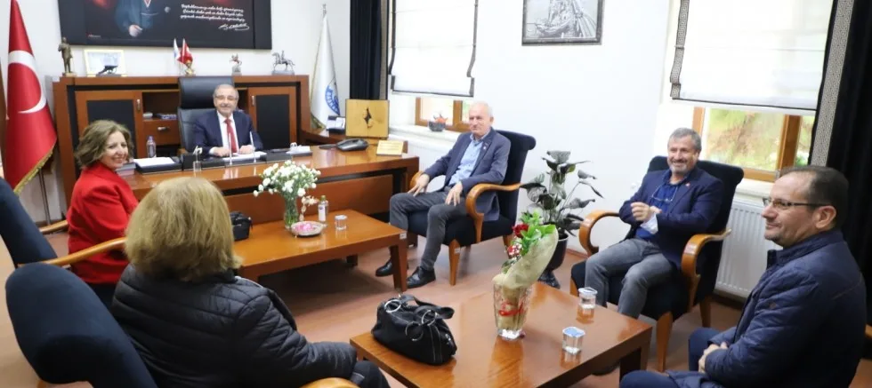 CHP İlçe Teşkilatından Yeni Yıl Kutlama Ziyareti