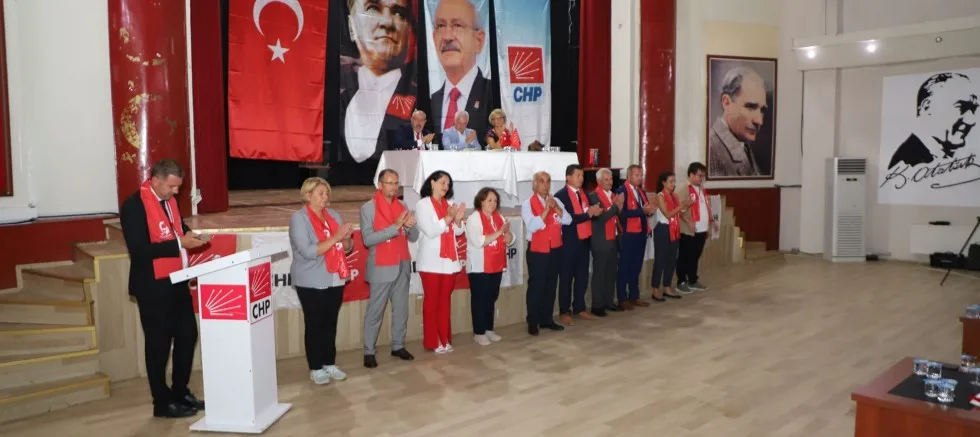 CHP İlçe Yönetim Kurulu Görev Dağılımını Yaptı