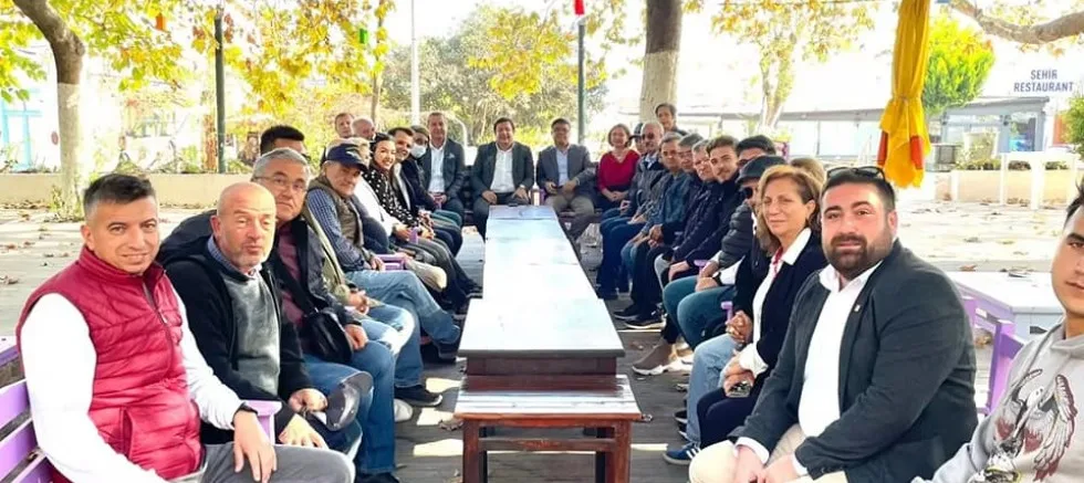 CHP’li Erkek Bozcaada’da