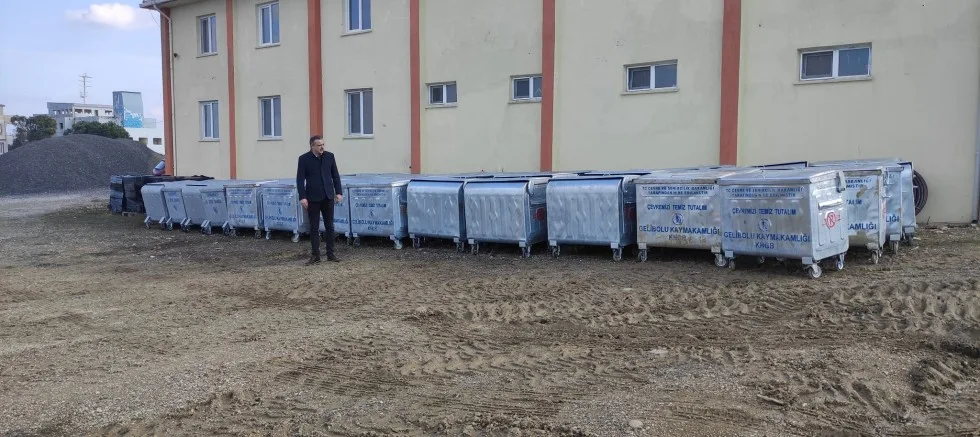 Çöp Konteynerleri Teslim Alındı