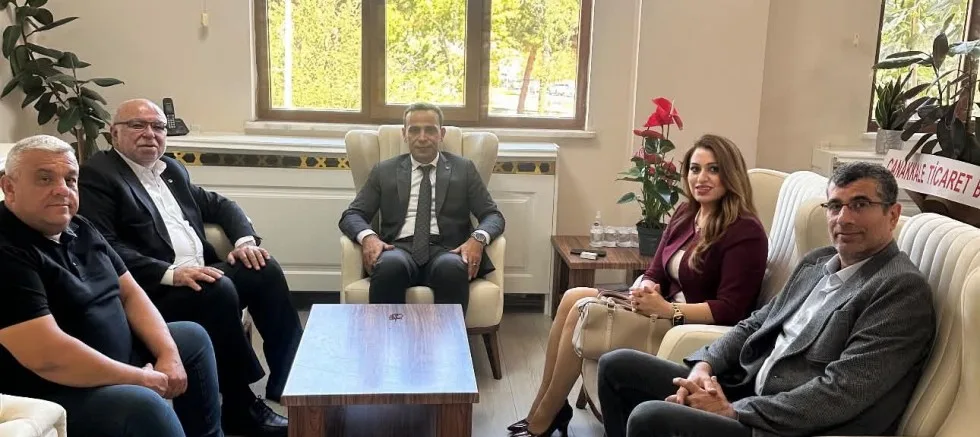 ÇTB’den Kaymakam Koç’a Ziyaret