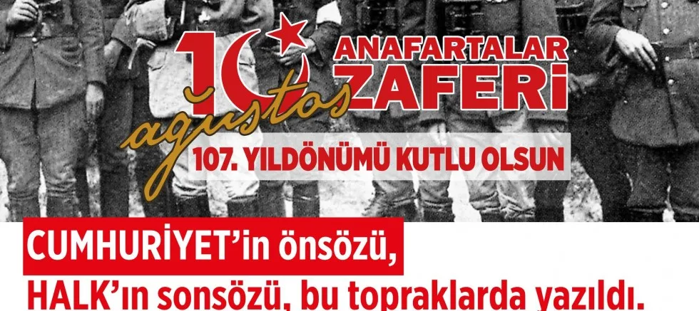 ‘Cumhuriyet’in Önsözü, Halk’ın Sonsözü Bu Topraklarda Yazıldı’
