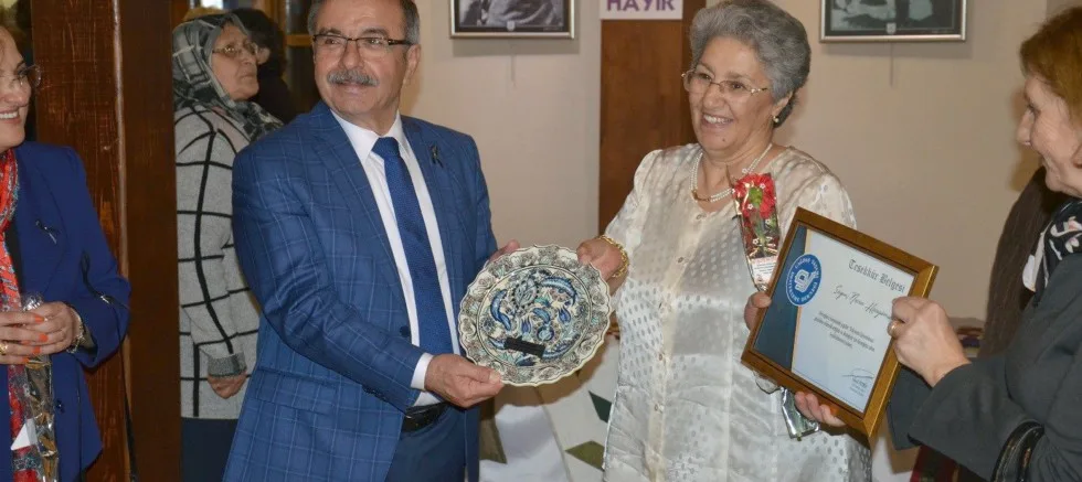ÇYDD Kırkyama Sergisi Açıldı
