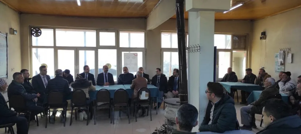 Değirmendüzü Köyünde Halk Toplantısı Yapıldı
