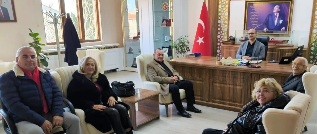 Dernek Yönetiminden Kaymakam Abacı’ya Ziyaret