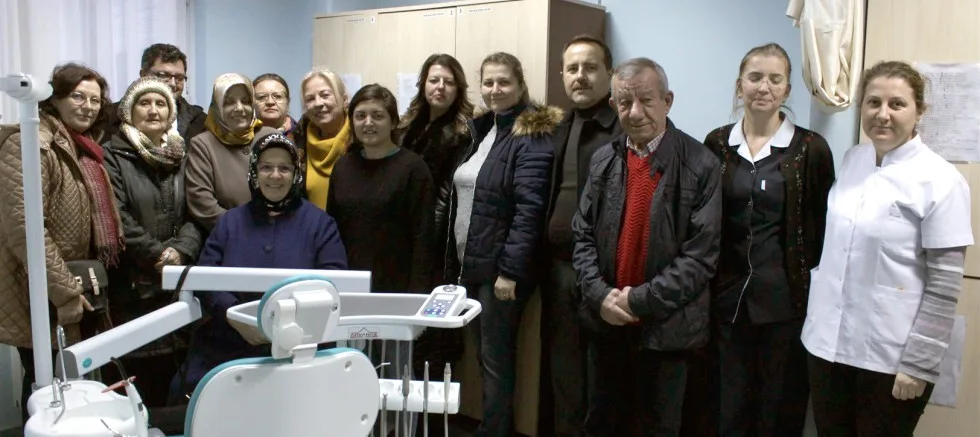 DİŞ POLİKİLİNİĞİNE DİŞ ÜNİTESİ CİHAZI BAĞIŞLANDI