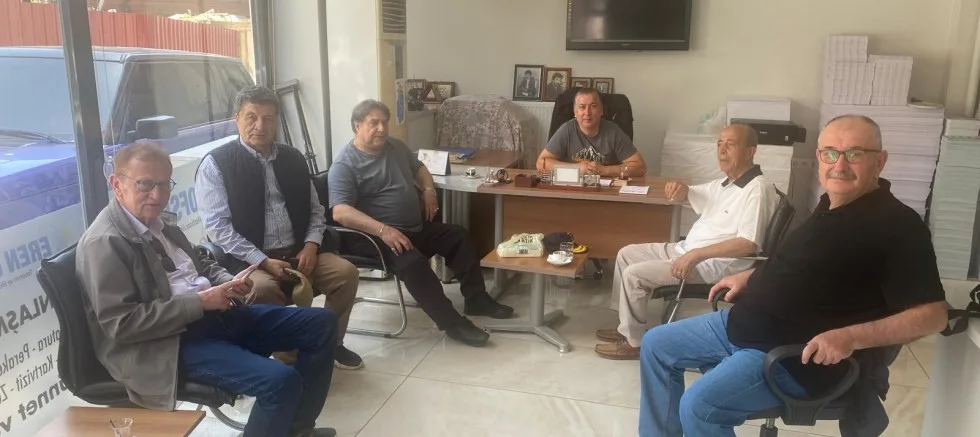 Emekli Korgeneral Dursun Bak’tan Gazetecilere Ziyaret