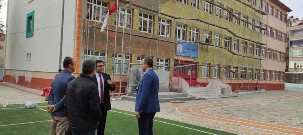 Gazi Süleyman Paşa İlkokulunda İncelemelerde Bulundular