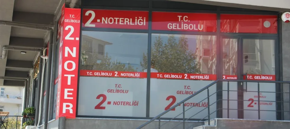 Gelibolu 2. Noterliği Hizmete Devam Ediyor