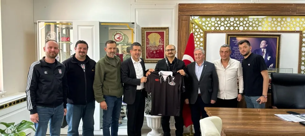 Gelibolu Beşiktaşlılar Derneği'nden Kaymakam Abacı'ya Ziyaret