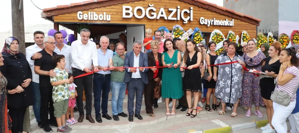 Gelibolu Boğaziçi Gayrimenkul’ün Açılışı Yapıldı