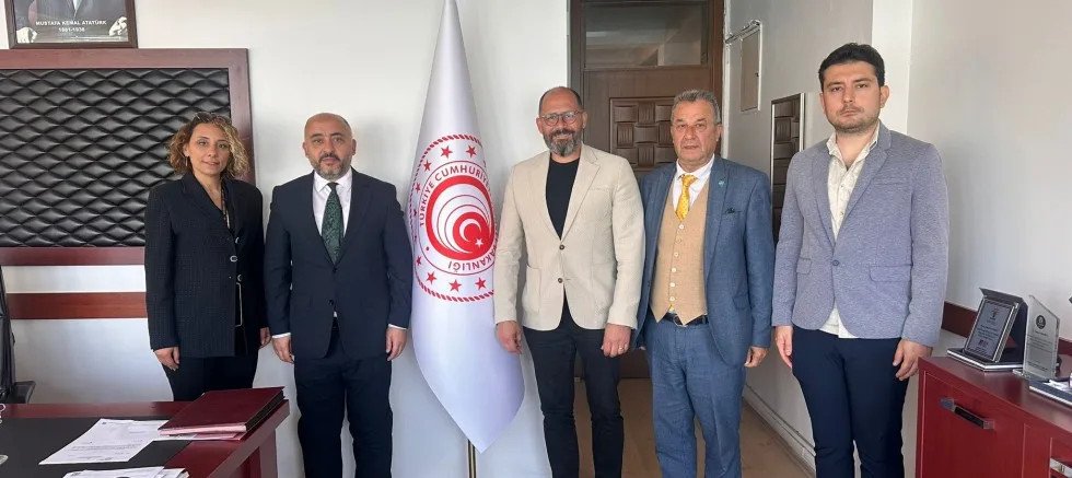Gelibolu Emlakçılar Derneği’nden Ticaret İl Müdürlüğü’ne Ziyaret