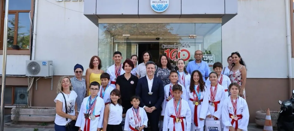Gelibolu Karate Takımından Başkan Soyuak’a Ziyaret
