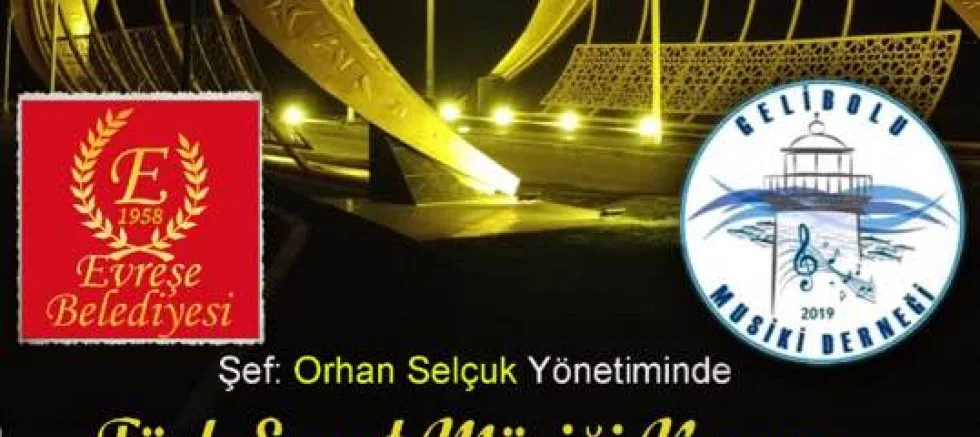 Gelibolu Musiki Derneği, Evreşe’de Konser Verecek