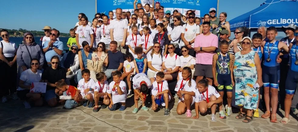 Gelibolu, Triatlon Heyecanına Ev Sahipliği Yaptı