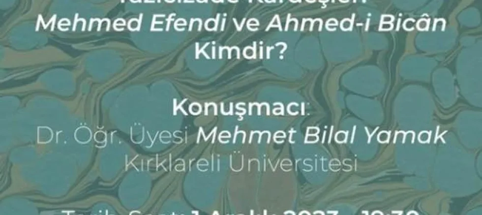 ‘Gelibolulu Yazıcızade Kardeşler’ Konferansı