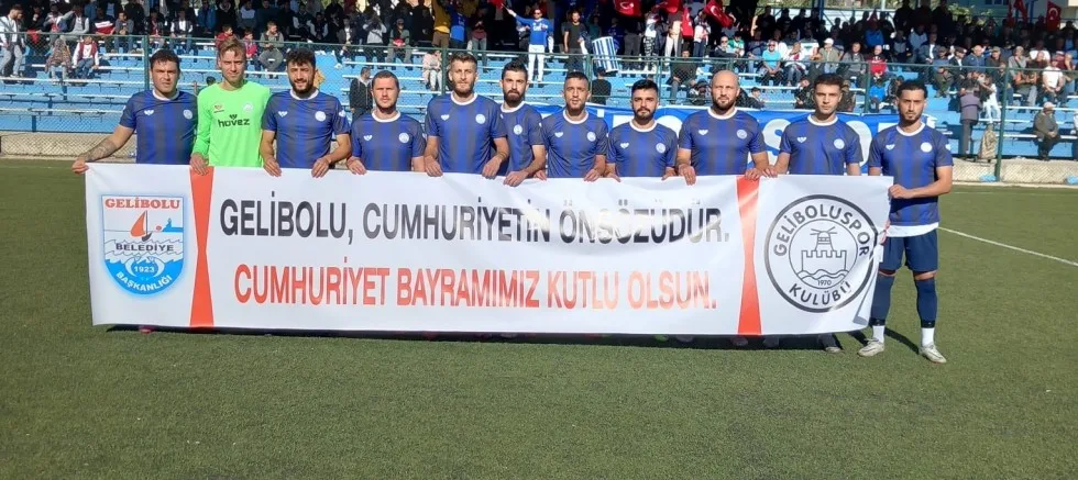 Geliboluspor’dan Kendi Evinde Galibiyet