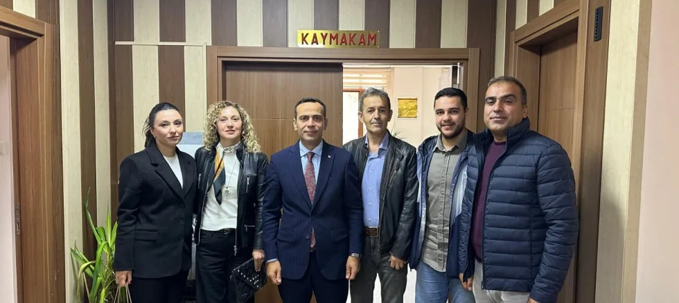 GESDAK Yönetiminden Kaymakam Koç’a Ziyaret