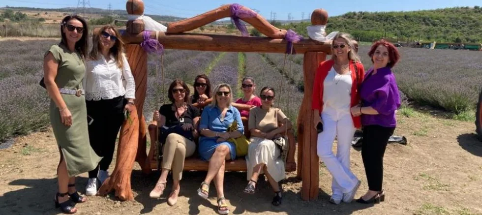 Girişimci Kadınlardan Lavanta Festivaline Ziyaret