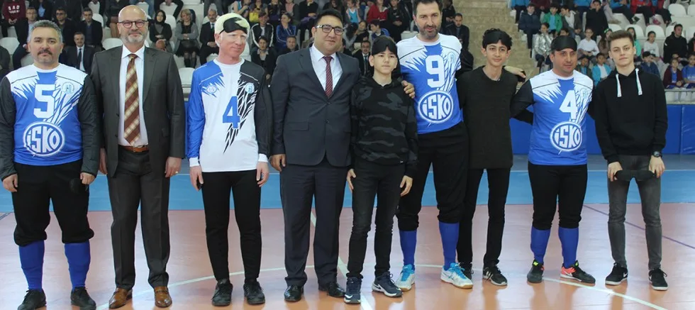 Goalball Turnuvası Açılış Maçı Gerçekleşti