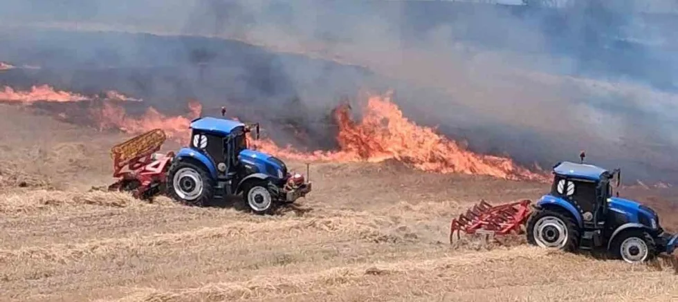 Güneyli Köyü Yakınlarında Yangın