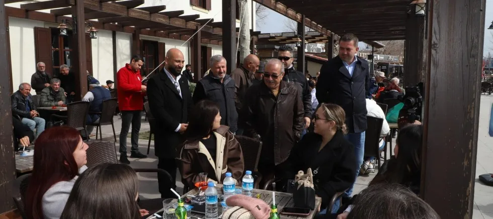 Hafta Sonu Piri Reis Kordonunda Vatandaşlarla Buluştu