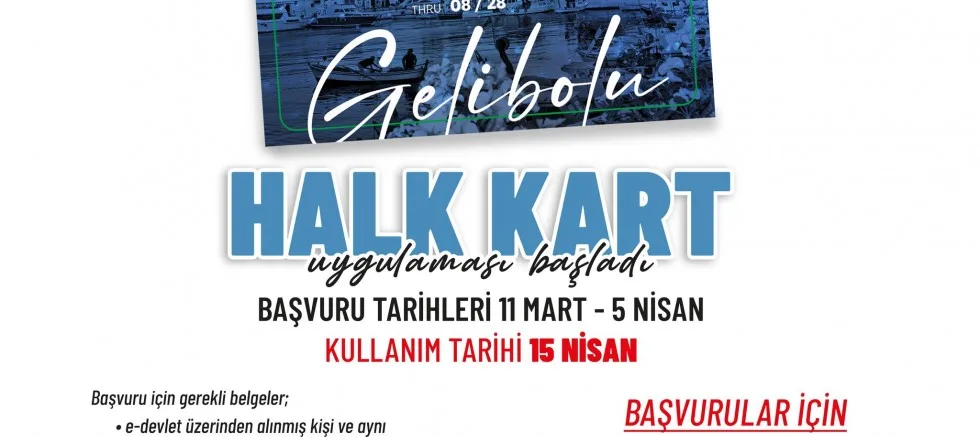 Halk Kart Uygulaması Başladı