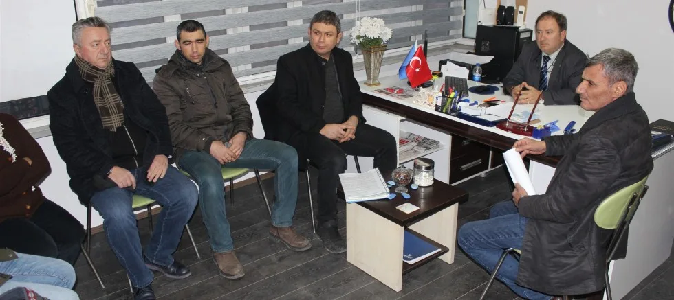 HARB-İŞ SENDİKASI ÇANAKKALE İL  TEMSİLCİLİĞİ BAŞKANI ŞAHİN İYİ PARTİ İLÇE  BAŞKANLIĞI’NDAN DESTEK İSTEDİ