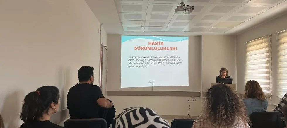 Hasta Hakları Eğitimi Verildi