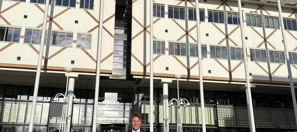Heerts’ten Soyuak’a Türk Bayraklı Karşılama