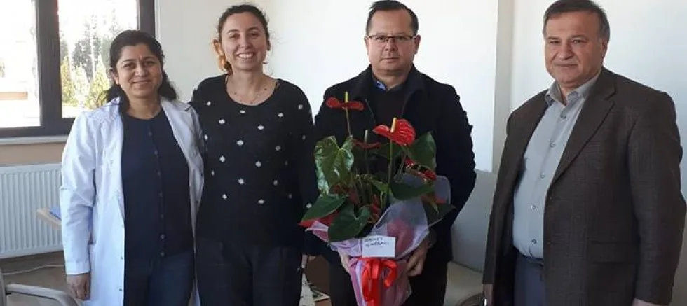 HİKMET ÇORBACI ANADOLU İMAM HATİP LİSESİ’Nİ  ZİYARET ETTİ