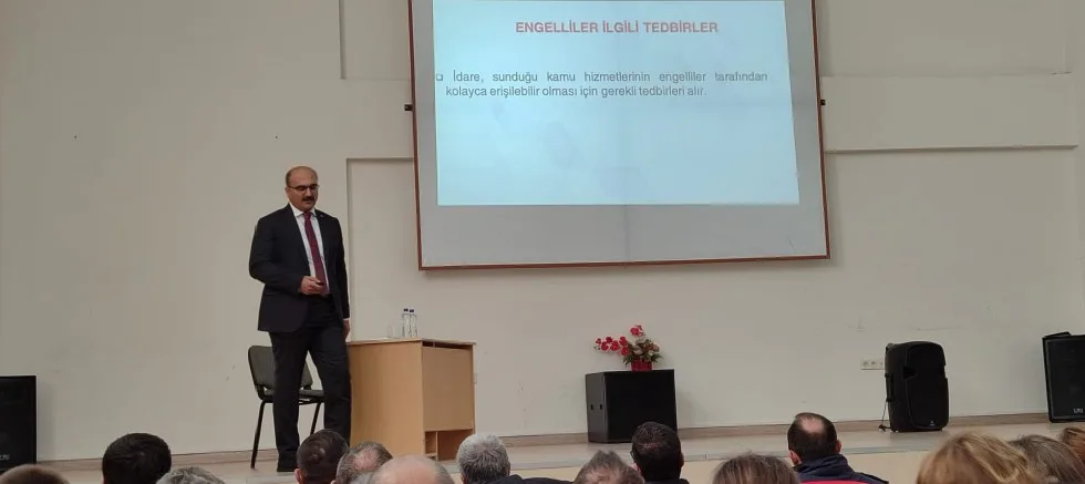 Hizmet İçi Eğitim Programı Düzenlendi