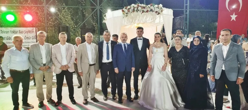 İçişleri Bakan Yardımcısı Turan Güneyli’de Düğüne Katıldı