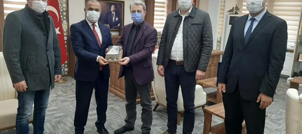 İl Genel Meclis Başkanından Kaymakam Kılınçkaya’ya Ziyaret