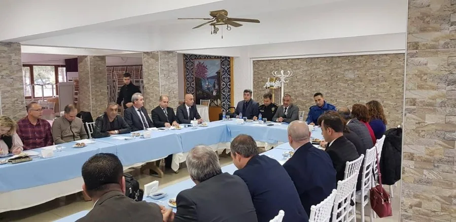 İlçe İdare şube başkanları toplantısı yapıldı