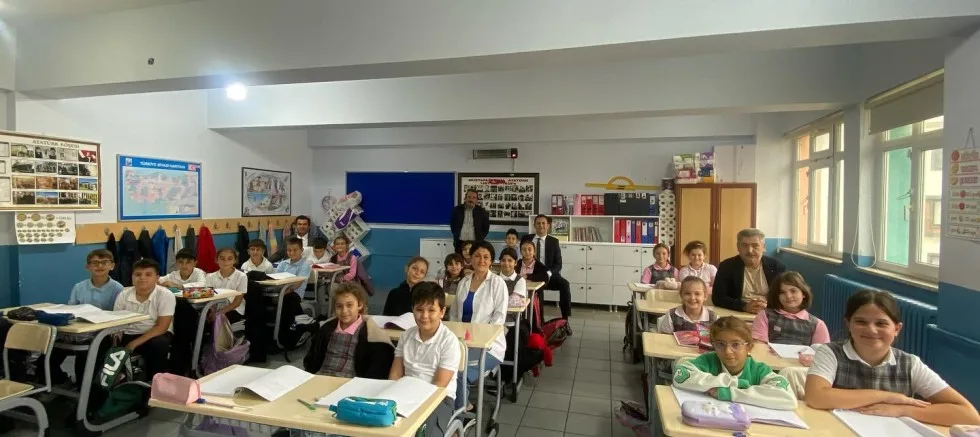 İlçe Milli Eğitim Müdürü Aydın’ın Okul Ziyaretleri Sürüyor