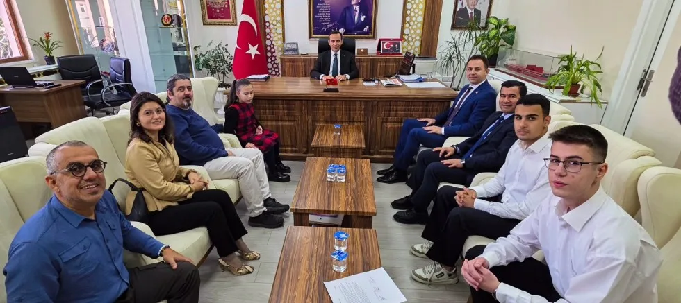 İlçe Okul Meclisinden Kaymakam Koç’a Ziyaret