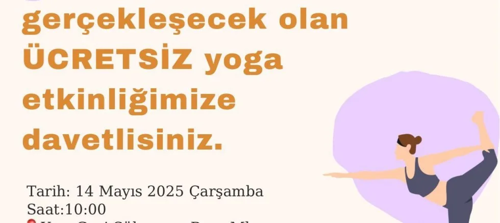 İlçe Sağlık Yoga Etkinliği Düzenleyecek